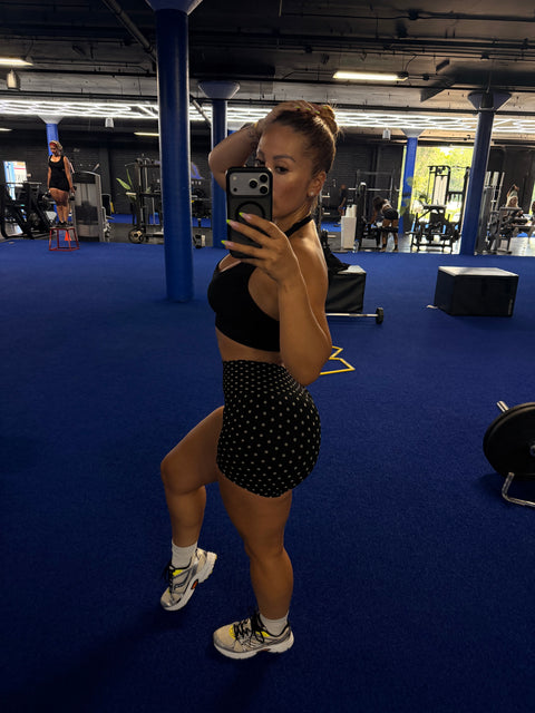 Bodied Polka Dot shorts (4 Colors)