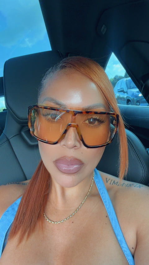 Oversized Leopard Sunnies